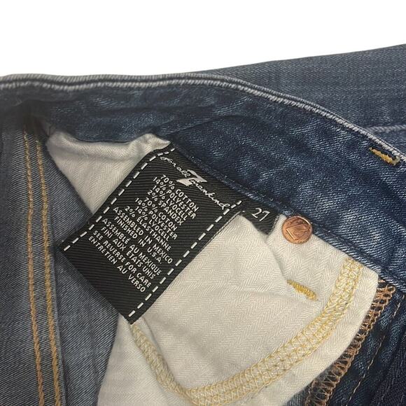 7 For All Mankind Ankle Skinny Jeans Size 27 - Picture 4 of 5